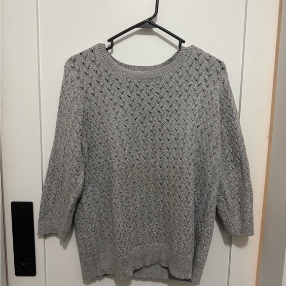 jcpenney Sweaters - JCPenney Women's Knit Sweater in Gray 🐙